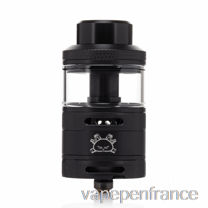 Hellvape Fat Rabbit 28 Mm RTA Noir Avec Logo Blanc Stylo Vape